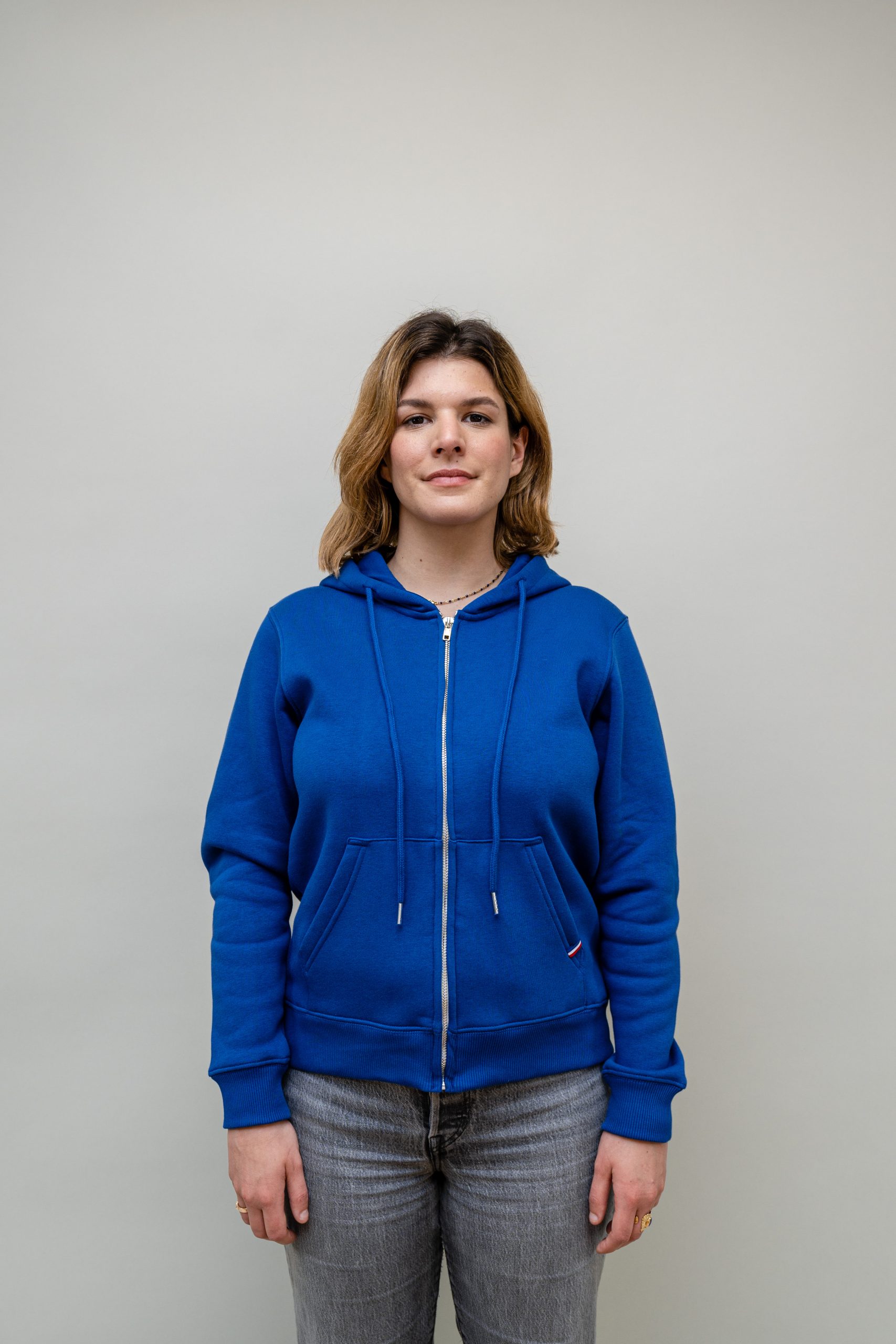 HOODIE FEMME MOLLETONNÉ ZIPÉ Fabrication France – Image 22