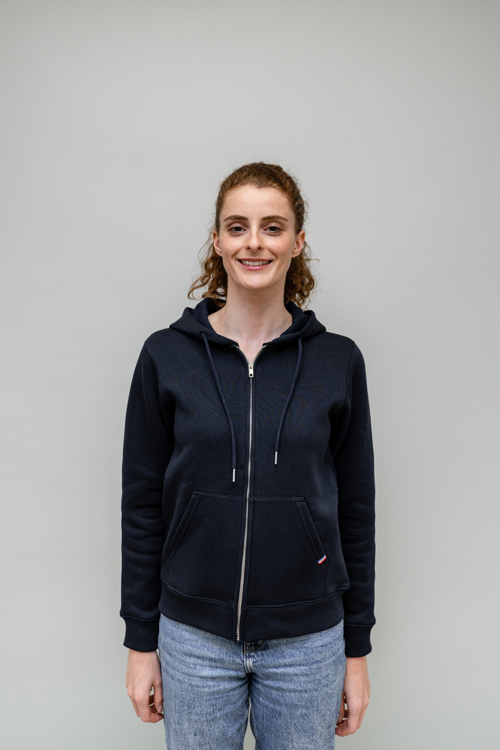 HOODIE FEMME MOLLETONNÉ ZIPÉ Fabrication France – Image 18