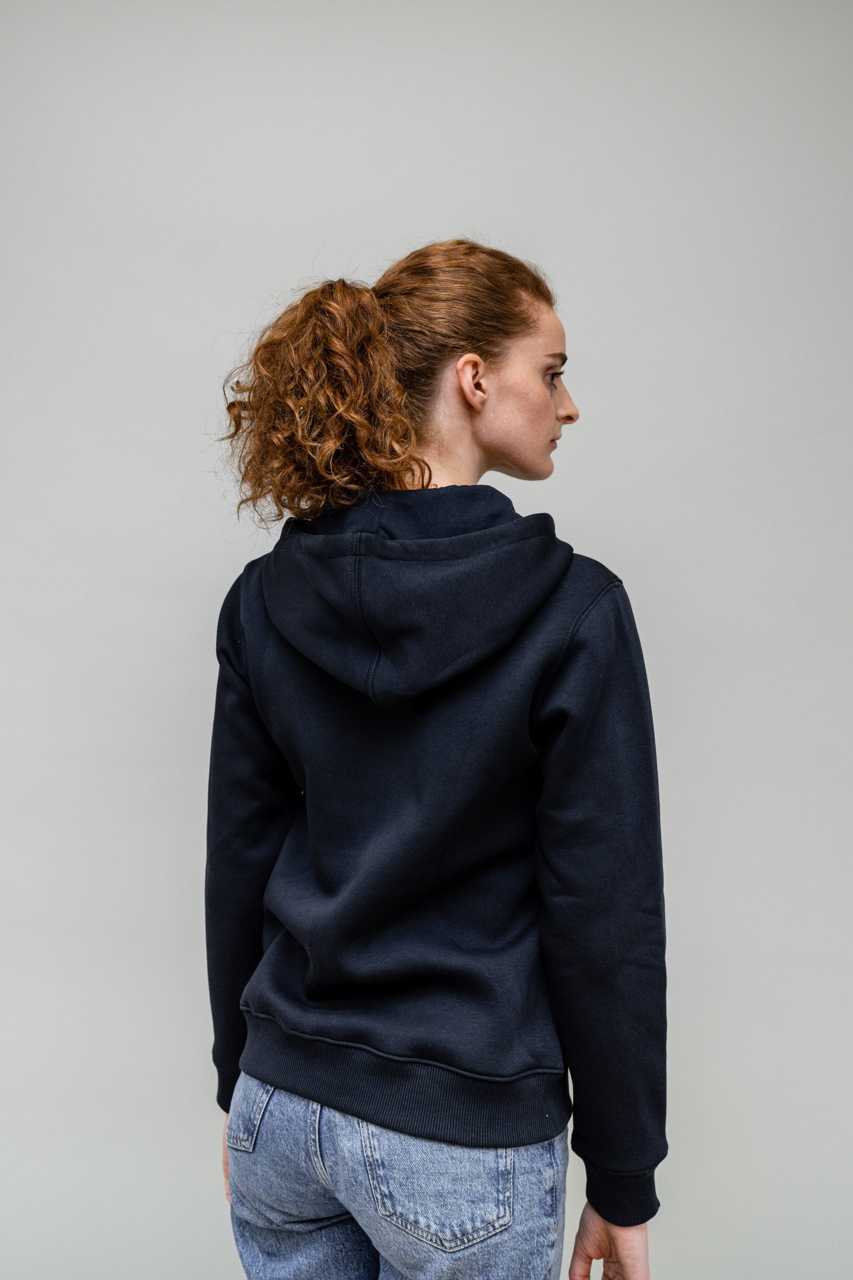 HOODIE FEMME MOLLETONNÉ ZIPÉ Fabrication France – Image 19