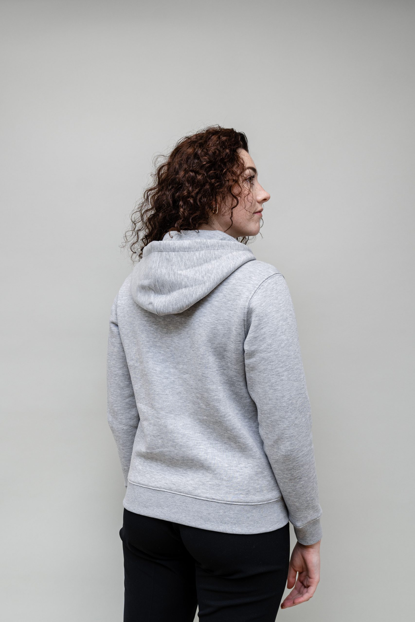 HOODIE FEMME MOLLETONNÉ ZIPÉ Fabrication France – Image 15